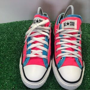 Women’s Converse All Star Pink and Blue Sneakers size 8